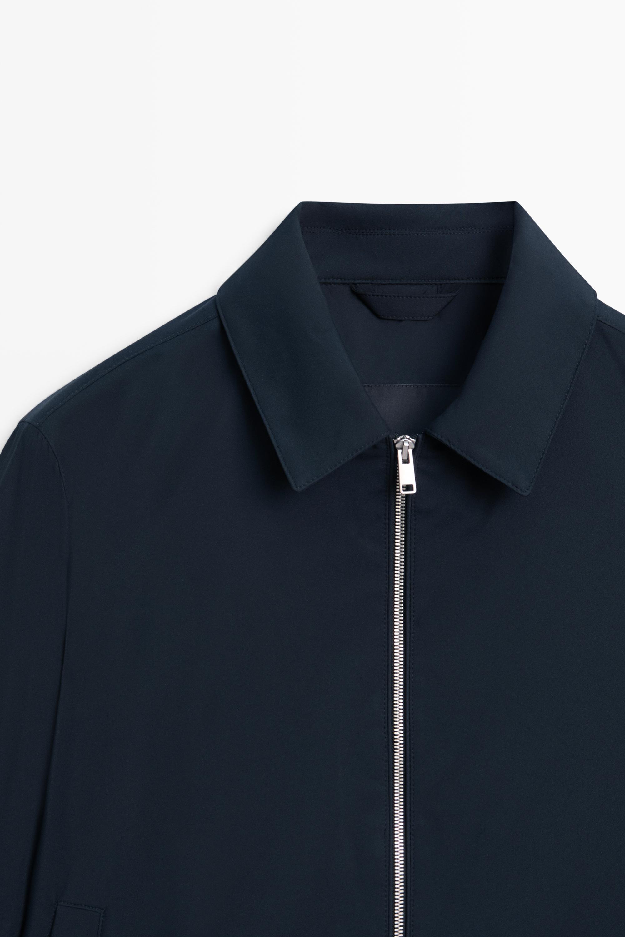 Veste légère à col chemise